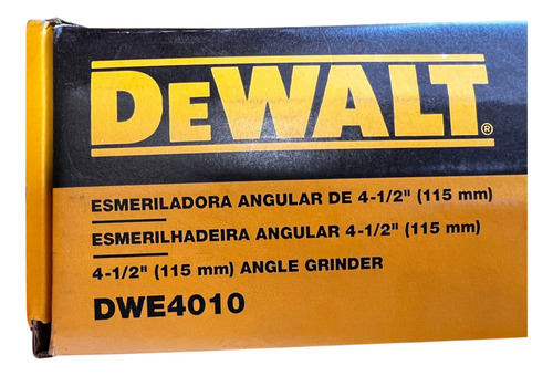 Dewalt Dwe4010 Mini Esmeriladora Angular 115mm