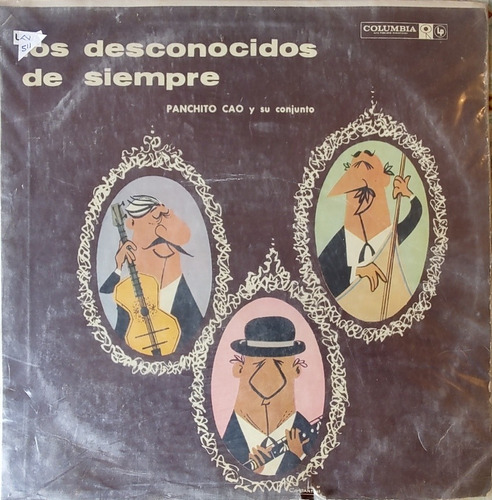 Vinilo Lp De Los Desconocidos De Siempre Panchito Cao (xx511