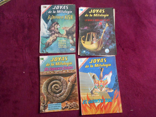 Lote D20 Historieta Joyas Mitologia Novaro Grandes Raras (Usado)