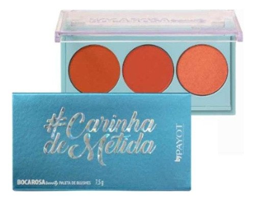 Paleta De Blush Boca Rosa By Payot - Carinha De Metida