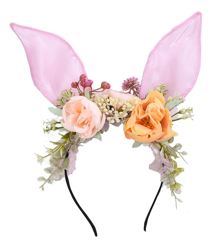 Diadema Con Orejas De Conejo, Tocado Para Fiesta,
