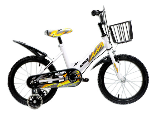 Bicicleta Bonus® Rayo Rodado 16  Con Ruedas Estabilizadora W