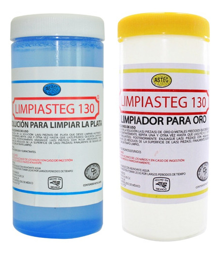 Limpiasteg Kit Oro Y Plata Limpieza Joyería