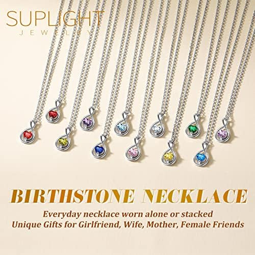 Suplight Collar De Plata De Ley 925 Con Forma De Corazón Y Y