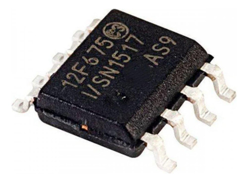Kit 5 Ci Mcu 8bit Pic Risc 1.75kb Flash 8pin Pic12f675-i/sn