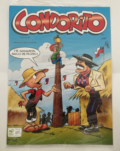 Comic Nacional: Condorito N° 862. Nuevo Y Sellado.