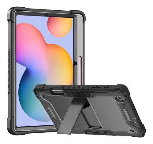 Funda Anti Golpe Para Samsung Tab S6 Lite 10.4 Pulgadas Negro