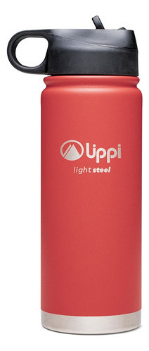 Botella Light Lippi Steel Sport Top Rojo V20