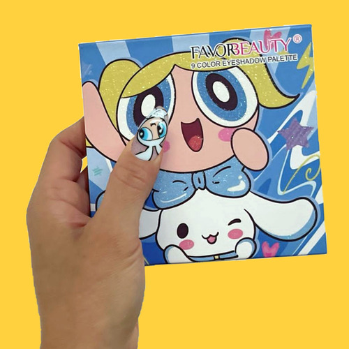 Paquete De Maquillaje Burbuja & Cinnamoroll Mujer Bella
