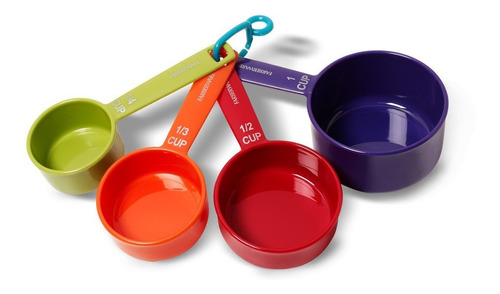 Farberware Juego 4 Vaso Medidor Color Mixto Tamaño