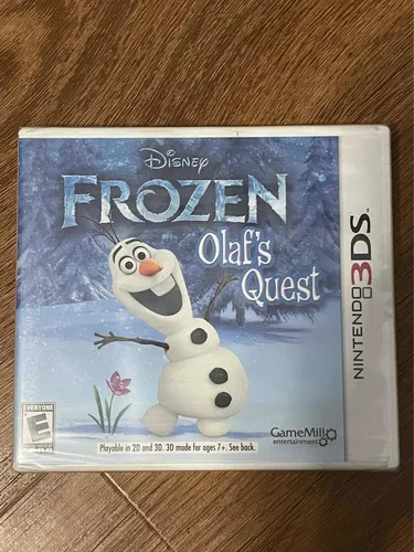 Disney Frozen Olaf Quest 3ds Lacrado Parcelamento sem juros