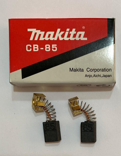 Carbones Makita Cb85 Original Taladro Soplador