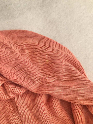Sudadera Con Gorro Color Salmon Massimo Dutti Original (Usado)