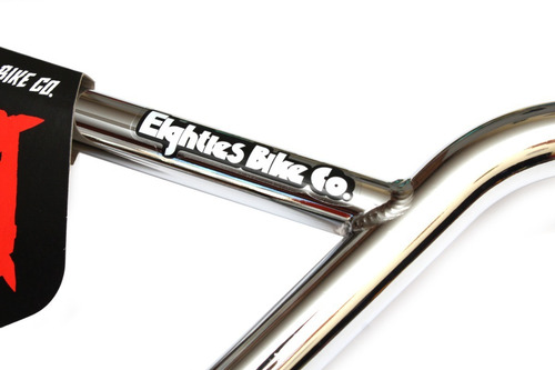 Imagen 5 de 10 de Manubrio Eighties Bmx 4 Piezas ¡full Cromo! 9.25 Cromado