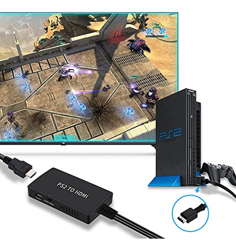 Adaptador Sheiaier Ps2 A Hdmi, Adaptador Ps2 A H