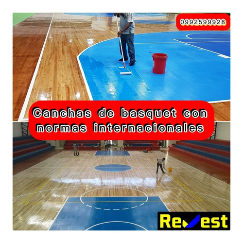 Canchas De Basquet, Coliseo, Duela, Pisos De Madera, Pulido