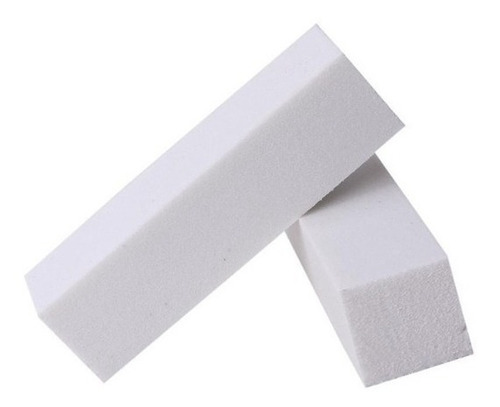 Lima Bloque De Pulir Manicuría Uñas Esculpidas X 10