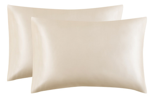 Funda De Almohada W De Seda Simulada Para Cabello Y Piel - S
