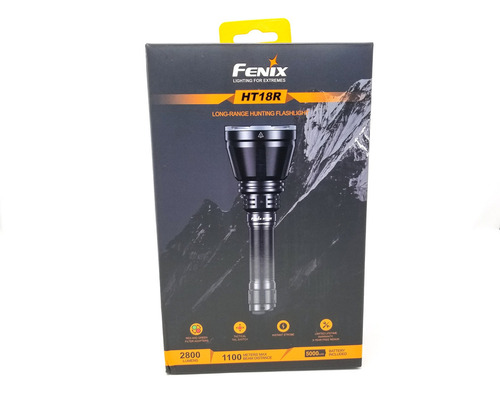 Linterna De Mano Led Fenix Ht18r 2800 Lumens Linterna Negro