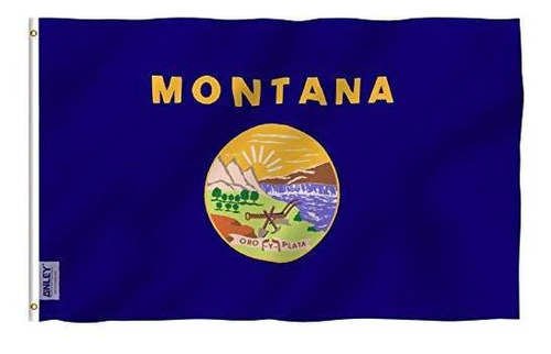 Bandera - Anley Fly Breeze 3x5 Foot Montana State Flag - Viv