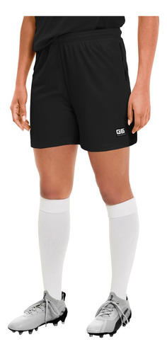 Shorts Deportivo De Mujer Con Bolsillos Futbol Handball G6