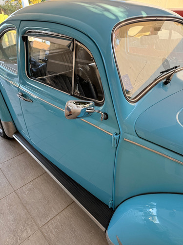 Vw Fusca 1300 Azul, Todo Revisado E Muito Original