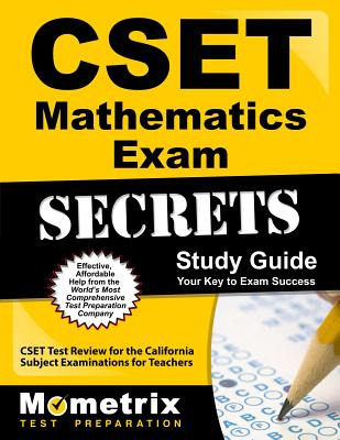 Libro Cset Mathematics Exam Secrets Study Guide: Cset Tes...