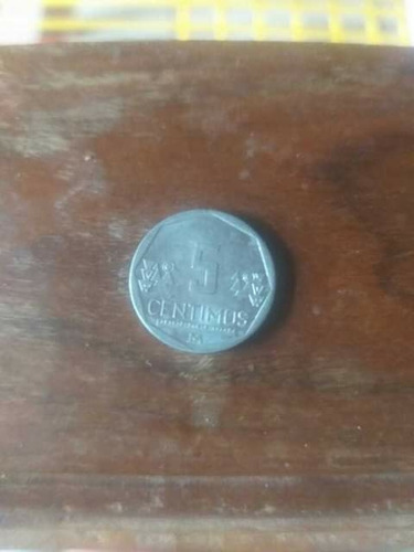 Moneda De Peruana 5 Centimos Y 10 Centimos Y 20 Centimos  