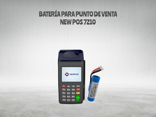 Batería Para Punto De Venta New Pos 7210