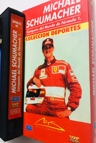 Vhs Michael Schumacher Campeón Fórmula 1