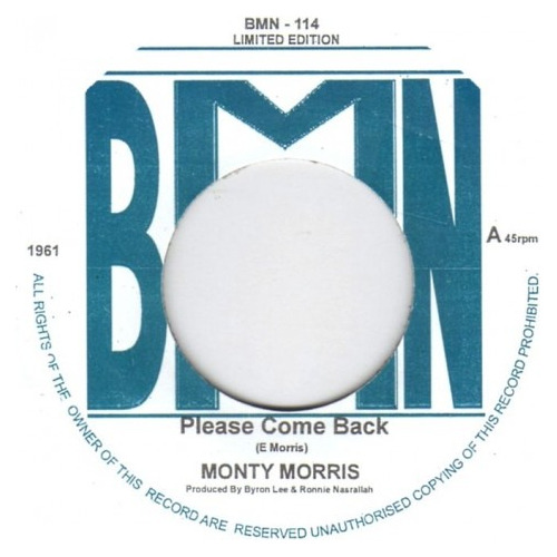 Monty Morris - Please Come Back (7 , Single, Re)