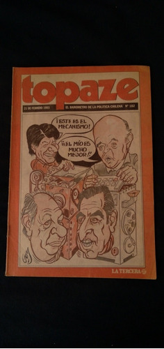 Revista Topaze N° 182 21 De Febrero De 1993. J S01