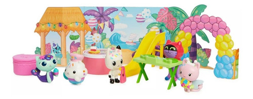 Gabby Dollhouse Set Cumpleaños De Pandy Paws