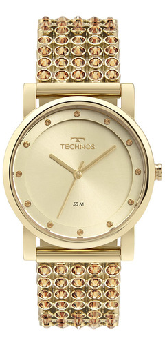 Relógio Technos Feminino Crystal Bicolor - 2035mym/1d