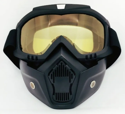 Imagem 1 de 1 de Máscara Óculos Motociclista Motocross Moto Capacete Bike