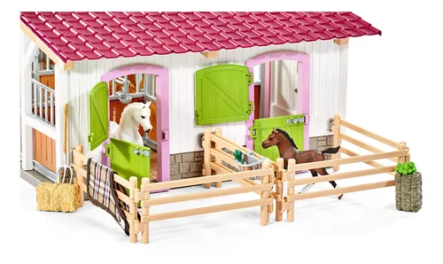 Set De Establo Schleich, Club De Montar Caballo 97 Pzs.