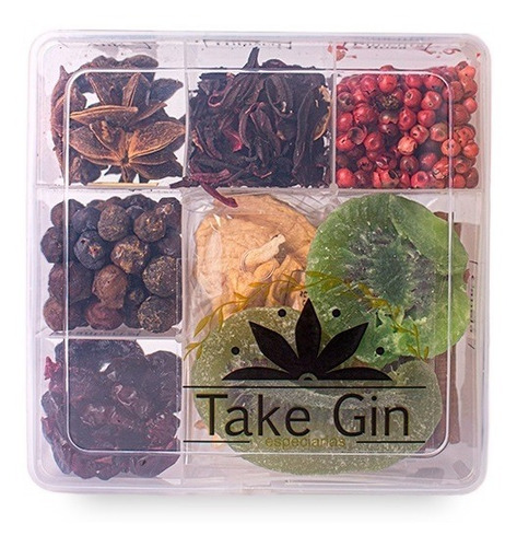 Imagem 1 de 5 de Kit Gin Tônica 9 Especiarias Para Drinks - Bombay Take Gin