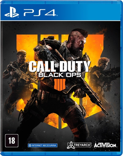 Jogo Call Of Duty Black Ops 4 Midia Fisica Novo Lacrado
