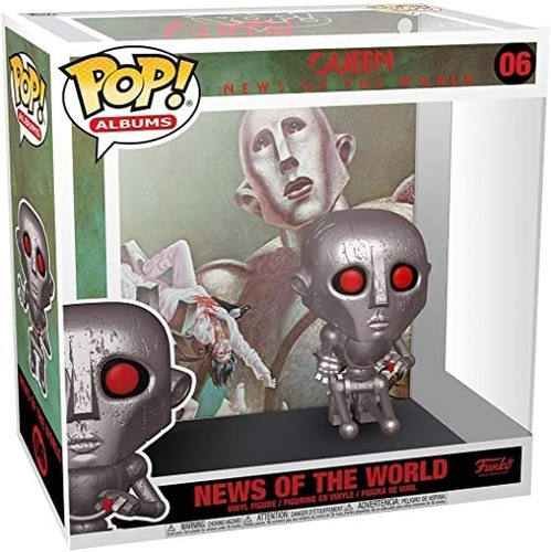 Funko Pop Queen Freddie Mercury Albums News Of The World