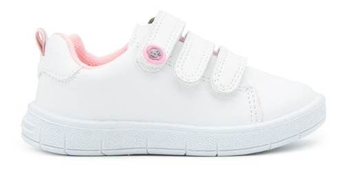 Tenis Escolar Niña Bubble Gummers Ink Blanco/rosa (14-18)