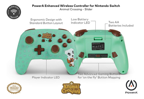Controlador Inalámbrico Powera Enhanced Para Nintendo Switch