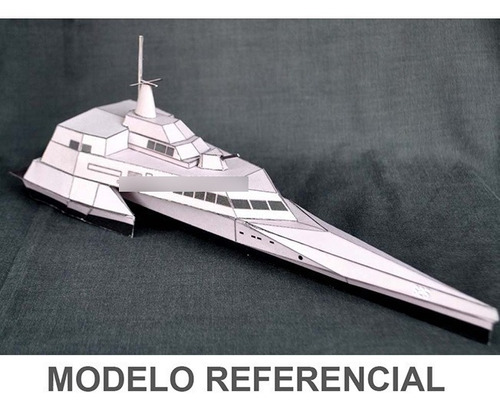 Kri Klewang Barco Militar Navy Modelo En Papel (no Es Pdf)