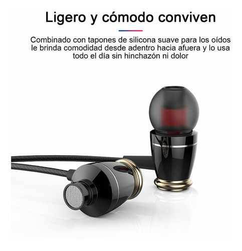 Imagen 2 de 10 de Audífonos Games Con Graves Pesados De Metal Cable Jack 3.5mm
