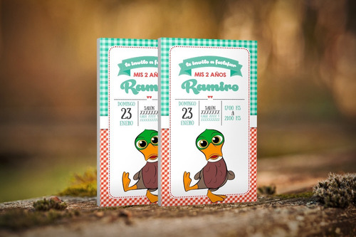 Invitacion Digital Pato Patito