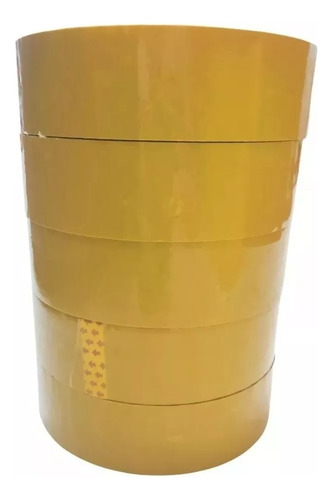 10 Rolos De Fitas Largo 4,5cm X 500mts Marrom Envi 24h Lisa