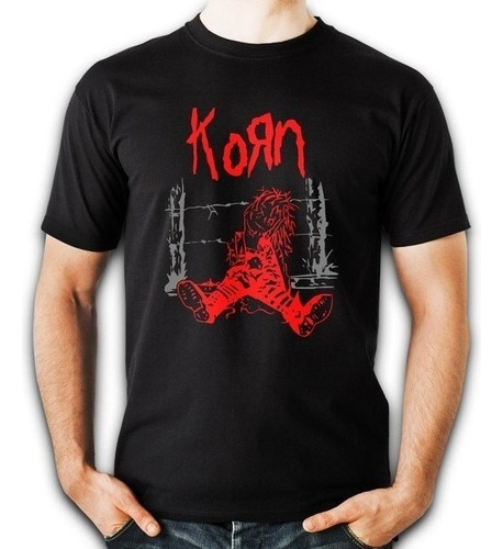 Remera Camiseta Festival Nu Metal Korn Banda Unisex