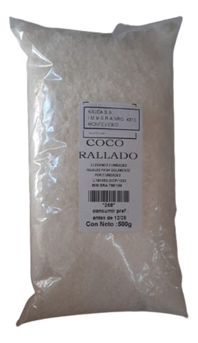 Coco Rallado 500g Lleve  3 Pague Solo 2