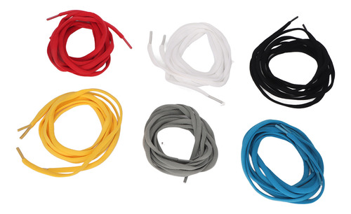 Colorful Tying Shoelaces 12 Pcs Lazy Elastic 12 Alloy Buckle