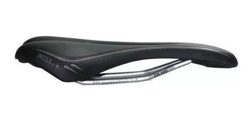 Imagem 4 de 9 de Selim Speed Velo Senso Miles Vazado 270x130mm Bike - Preto