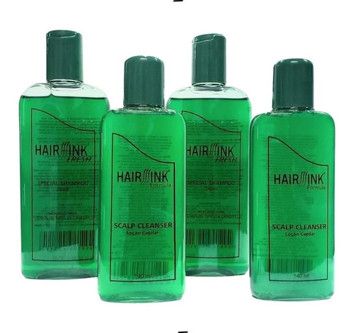 2 Kit Hairsink Shampoo 240ml+tônico 140ml  Anti Queda
